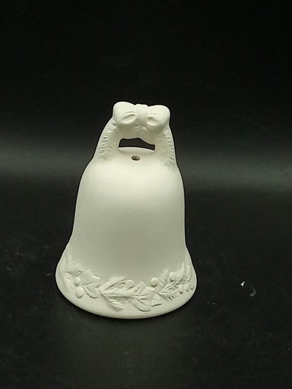 Keramik Glocke mit Kranz