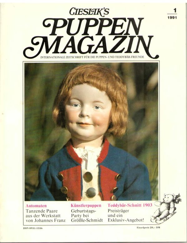 Cieslik's Puppen Magazin Ausgabe 1 1991 - 5. Jahrgang